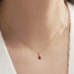 Collier Helidie Coccinelle Or Jaune - Colliers avec pierres Enfant | Marc Orian