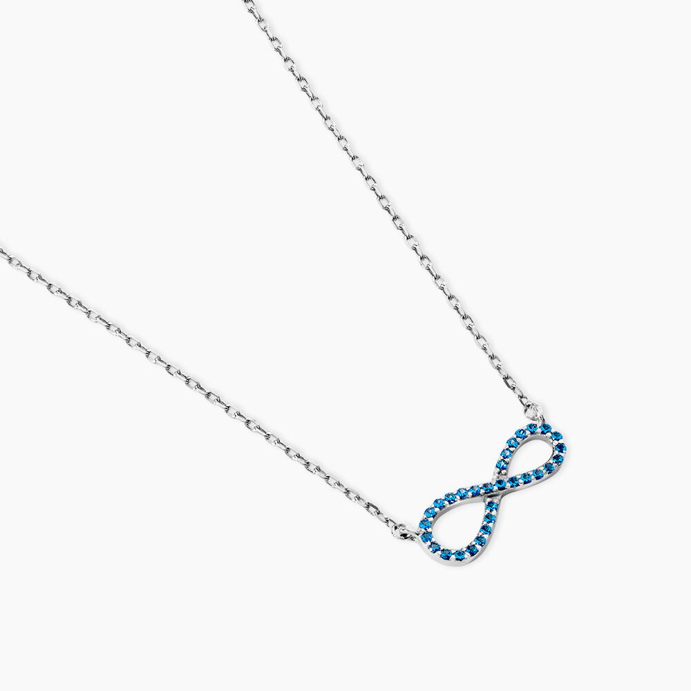 Collier Amita Argent Blanc Oxyde De Zirconium - Colliers avec pierres Femme | Marc Orian