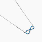 Collier Amita Argent Blanc Oxyde De Zirconium - Colliers avec pierres Femme | Marc Orian