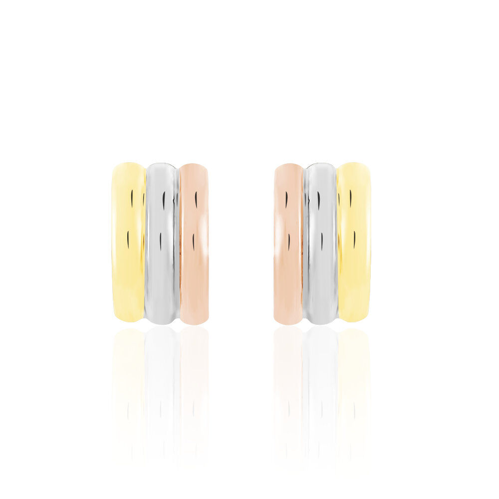 Créoles Igora Or Tricolore - Créoles Femme | Marc Orian