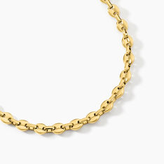 Collier Maille Acier Doré Cadia - Chaines Homme | Marc Orian