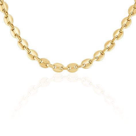 Collier Maille Acier Doré Cadia - Chaines Homme | Marc Orian