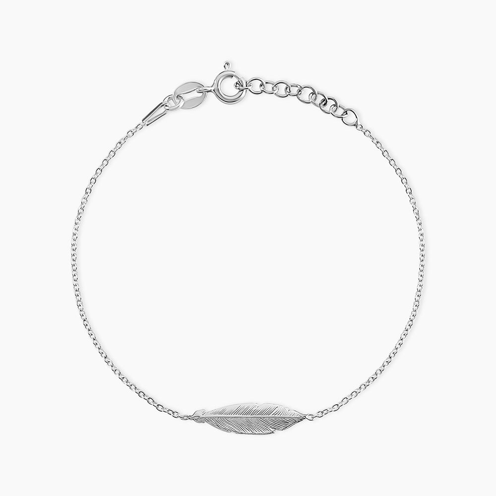 Bracelet Euriell Argent Blanc - Bracelets fantaisie Femme | Marc Orian