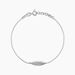 Bracelet Euriell Argent Blanc - Bracelets fantaisie Femme | Marc Orian
