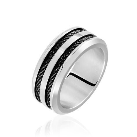 Bague Men's Steel Acier Blanc - Bague fantaisie Homme | Marc Orian