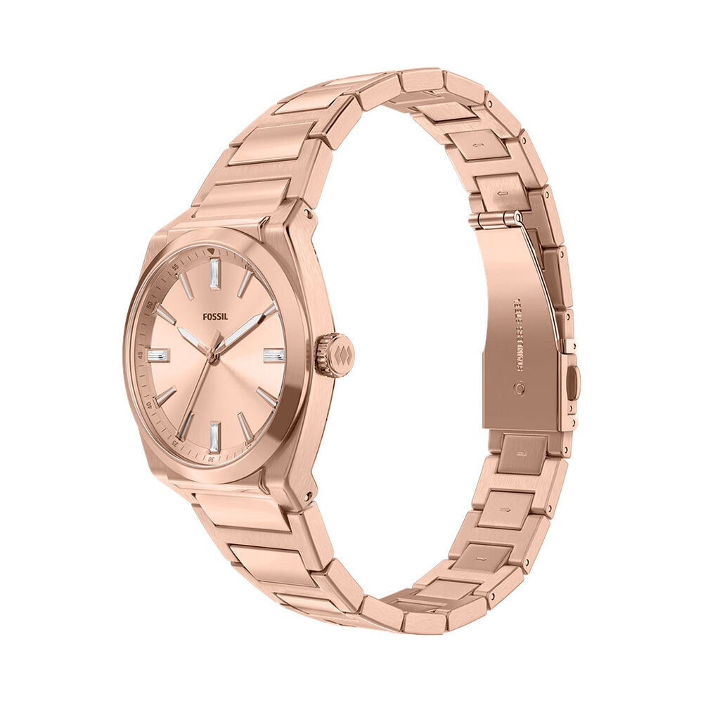 Montre Fossil Everett Femme Rose - Montres &eacute;tanches Femme | Marc Orian