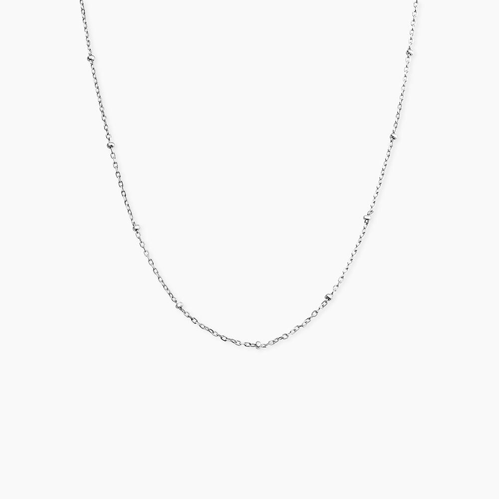 Collier Madiha Argent Blanc - Colliers fantaisie Femme | Marc Orian