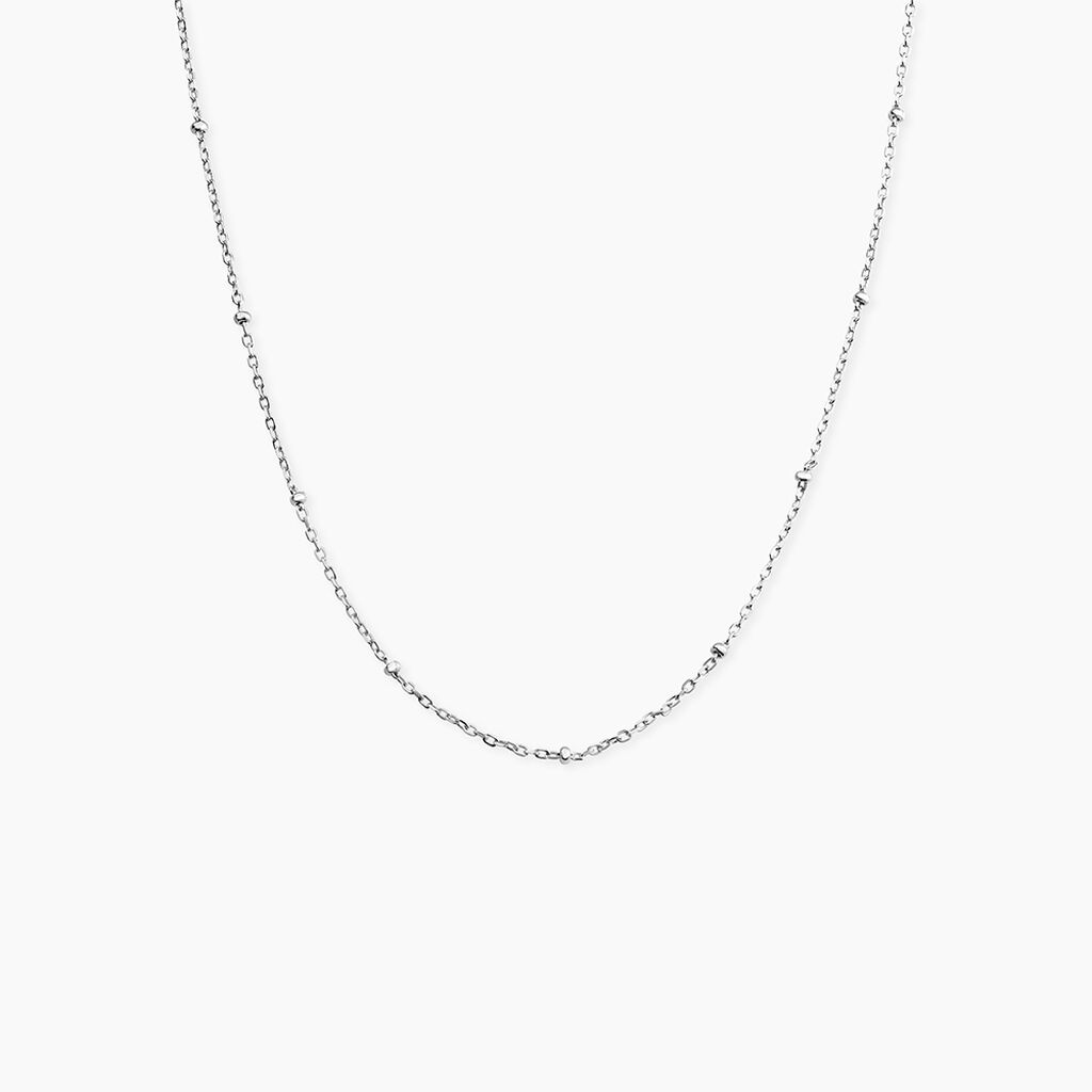 Collier Madiha Argent Blanc - Colliers fantaisie Femme | Marc Orian