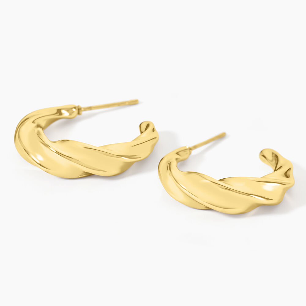 Cr&eacute;oles Lysea Acier Jaune - Cr&eacute;oles Femme | Marc Orian