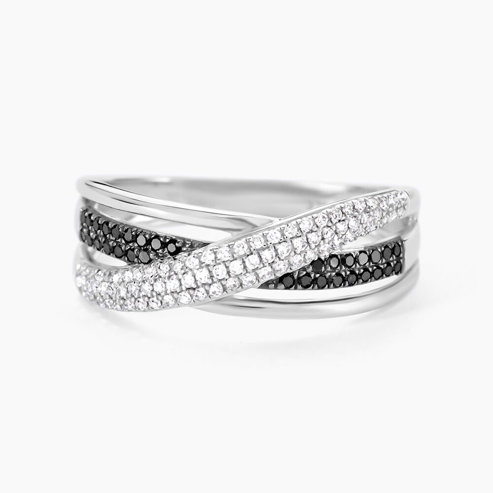 Bague Aina Or Blanc Diamant - Parures de mariage Femme | Marc Orian