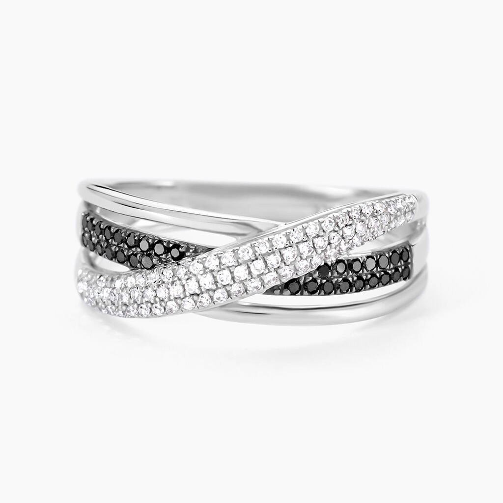 Bague Aina Or Blanc Diamant - Parures de mariage Femme | Marc Orian
