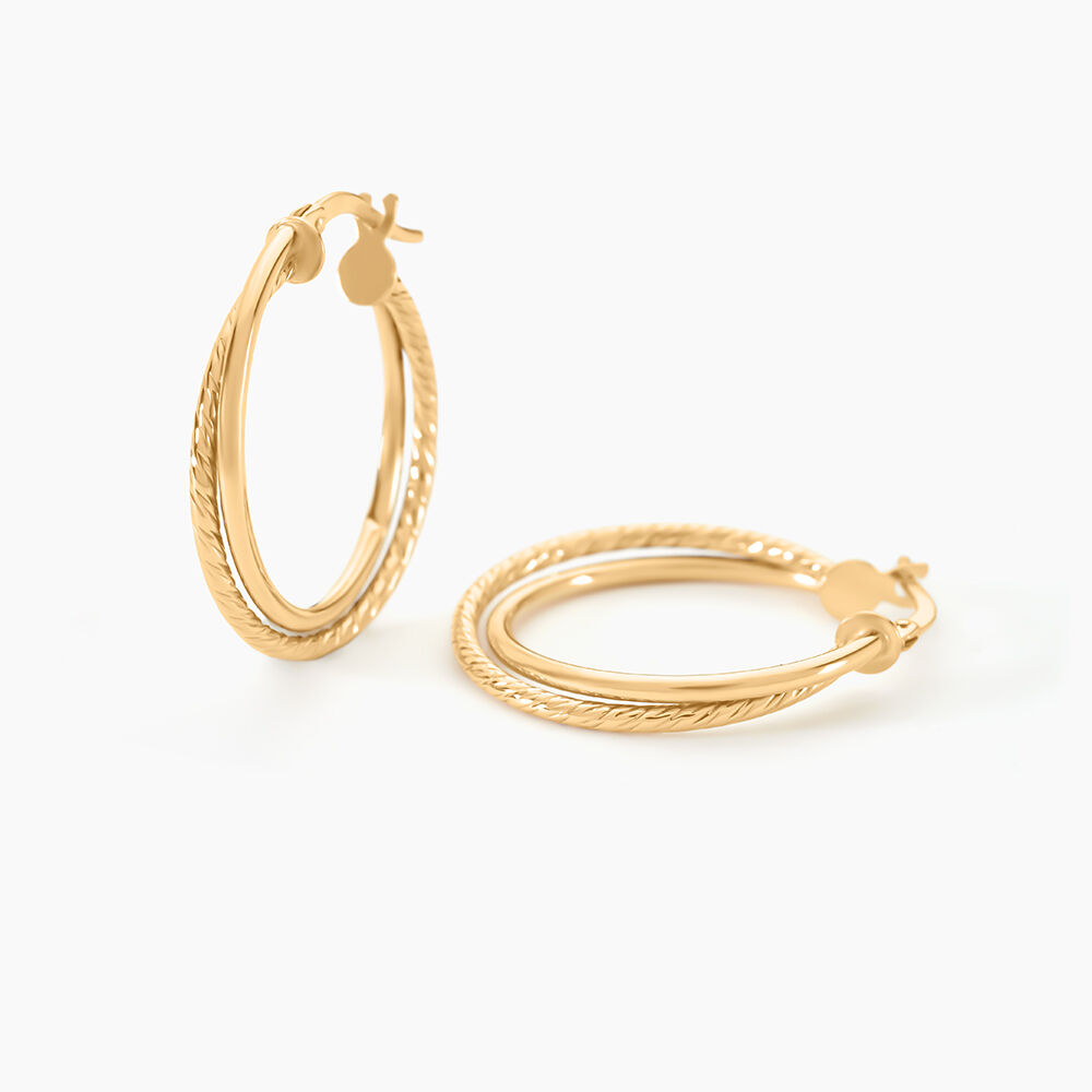 Cr&eacute;oles Maelia Or Jaune - Cr&eacute;oles Femme | Marc Orian