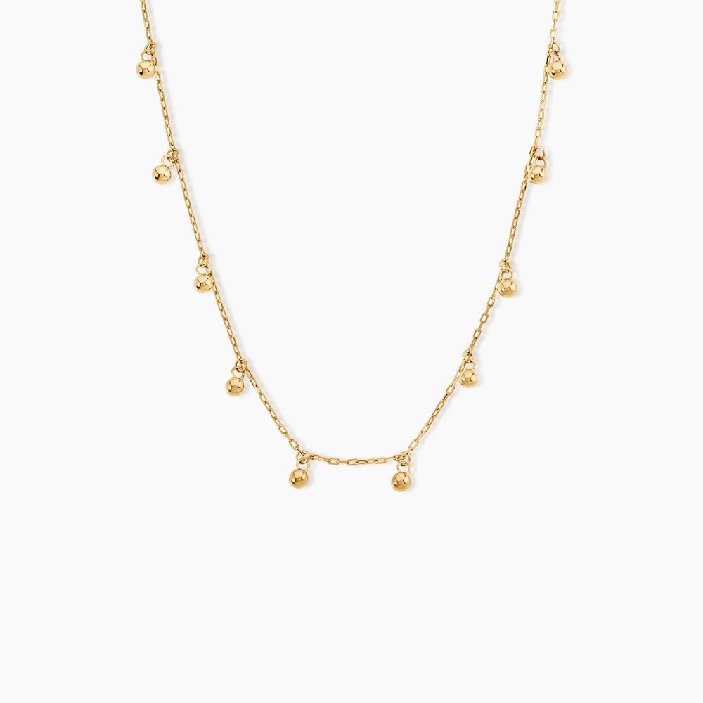 Collier Bethanie Argent Dor&eacute; A L'Or 750/1000 - Colliers ete Femme | Marc Orian