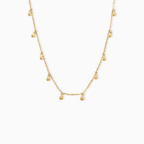Collier Bethanie Argent Dor&eacute; A L'Or 750/1000 - Colliers ete Femme | Marc Orian