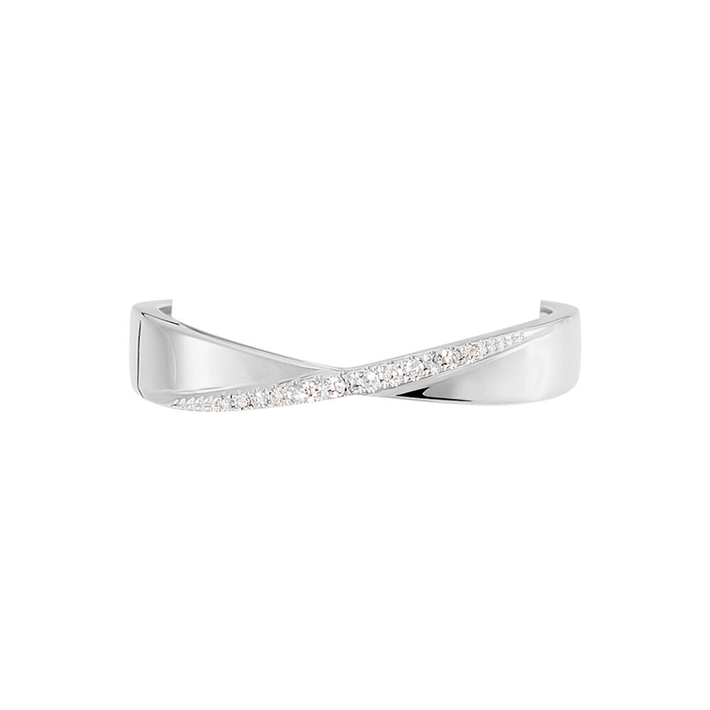 Bague Suzie Or Blanc Diamant - Bagues pierres précieuses Femme | Marc Orian