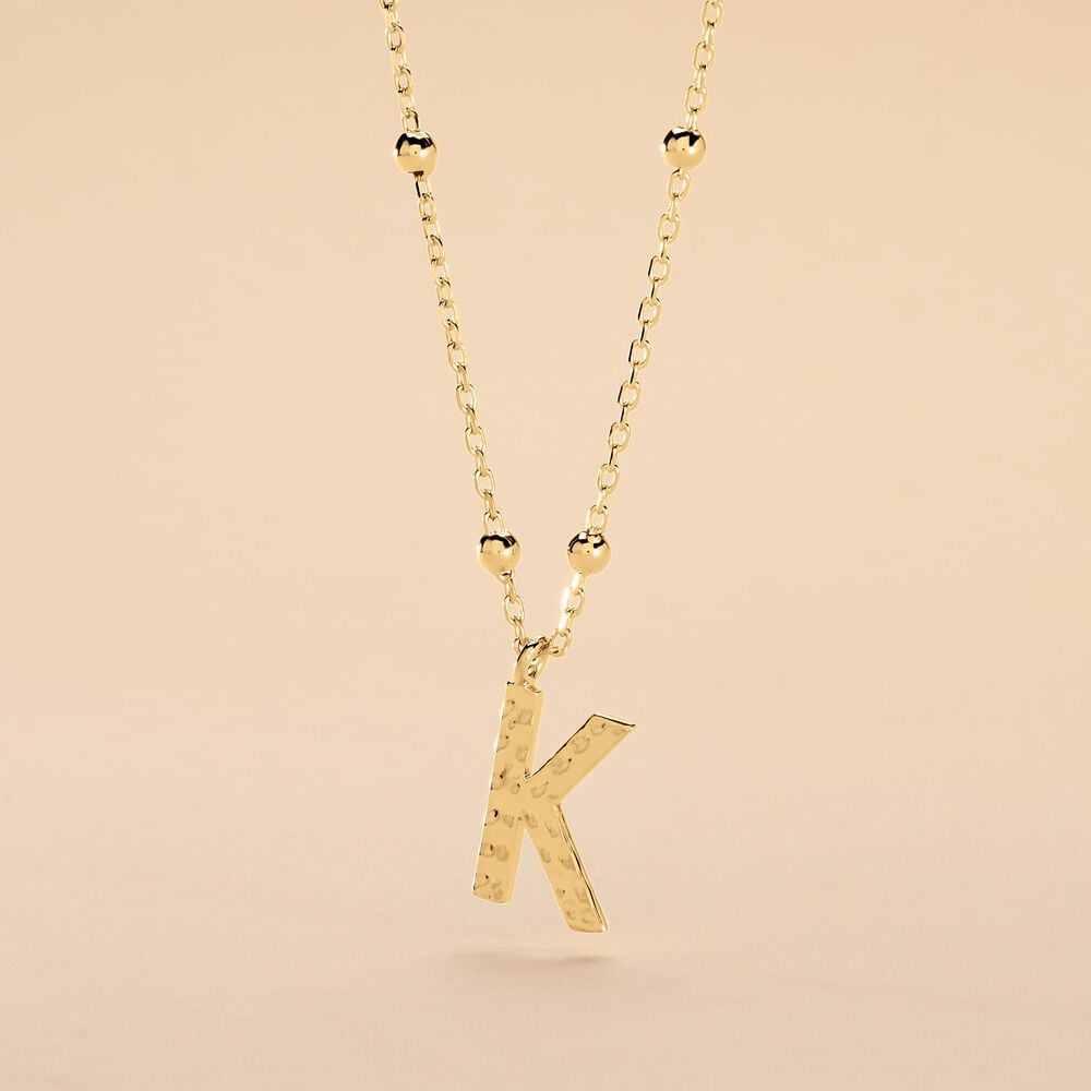 Collier Plaqué Or Jaune Lettra - Colliers fantaisie Femme | Marc Orian