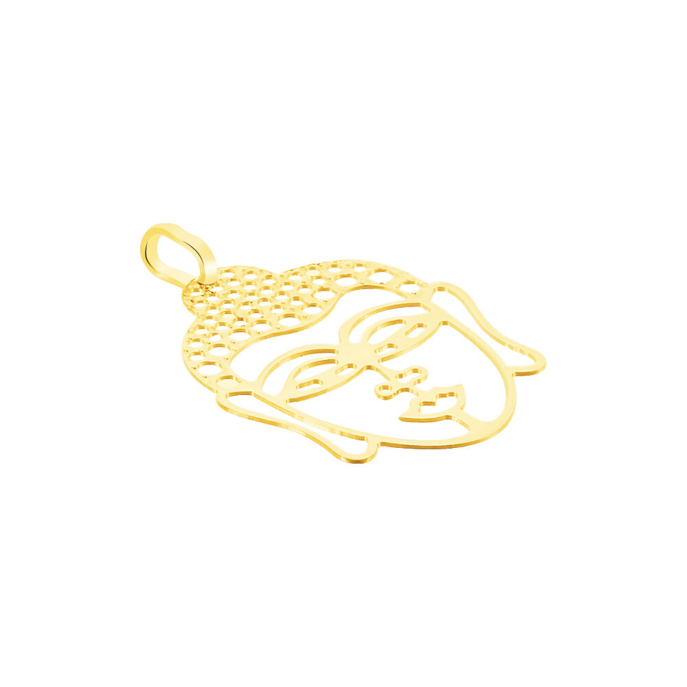 Pendentif Fazzia Bouddha Or Jaune - Pendentifs Femme | Marc Orian