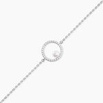 Bracelet Marthe Argent Blanc Perle De Culture Et Oxyde De Zirconium - Bracelets fantaisie Femme | Marc Orian