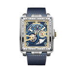 Montre Montignac Square Bleu - Montres &eacute;tanches Homme | Marc Orian