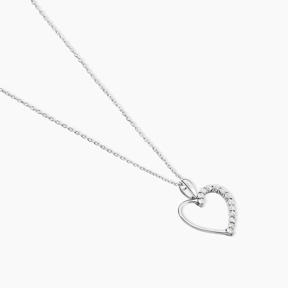 Collier Chlora Or Blanc Diamant - Colliers avec pierres Femme | Marc Orian