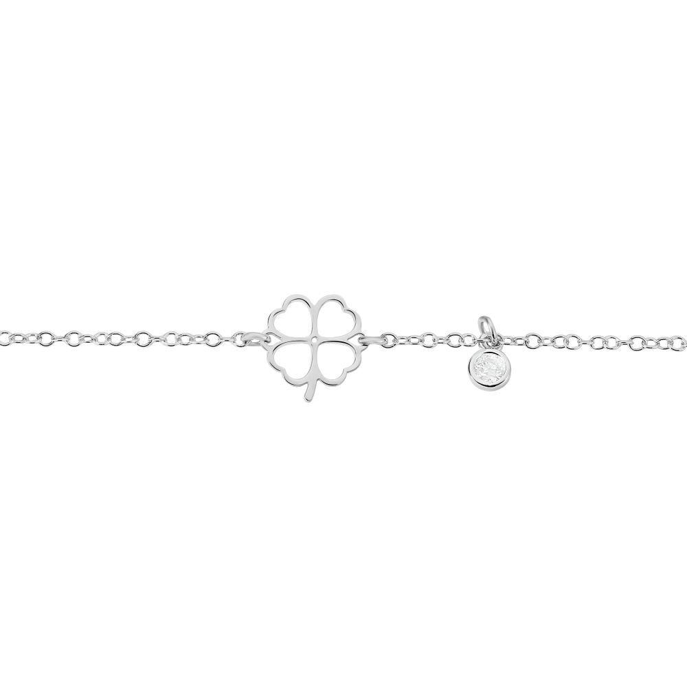 Bracelet Spirit Argent Blanc Oxyde De Zirconium - Bracelets chaînes Femme | Marc Orian