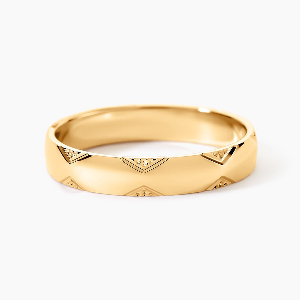 Alliance Harmonie Or Jaune - Alliances duo Unisex | Marc Orian