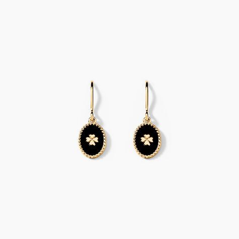 Boucles D'oreilles Black Jack Cosmoir Or Jaune - Pendantes Femme | Marc Orian