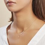 Pendentif Ionia Lettre Or Jaune - Pendentifs Famille | Marc Orian