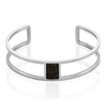 Bracelet Jonc Acier Blanc Maria - Bracelets joncs Femme | Marc Orian