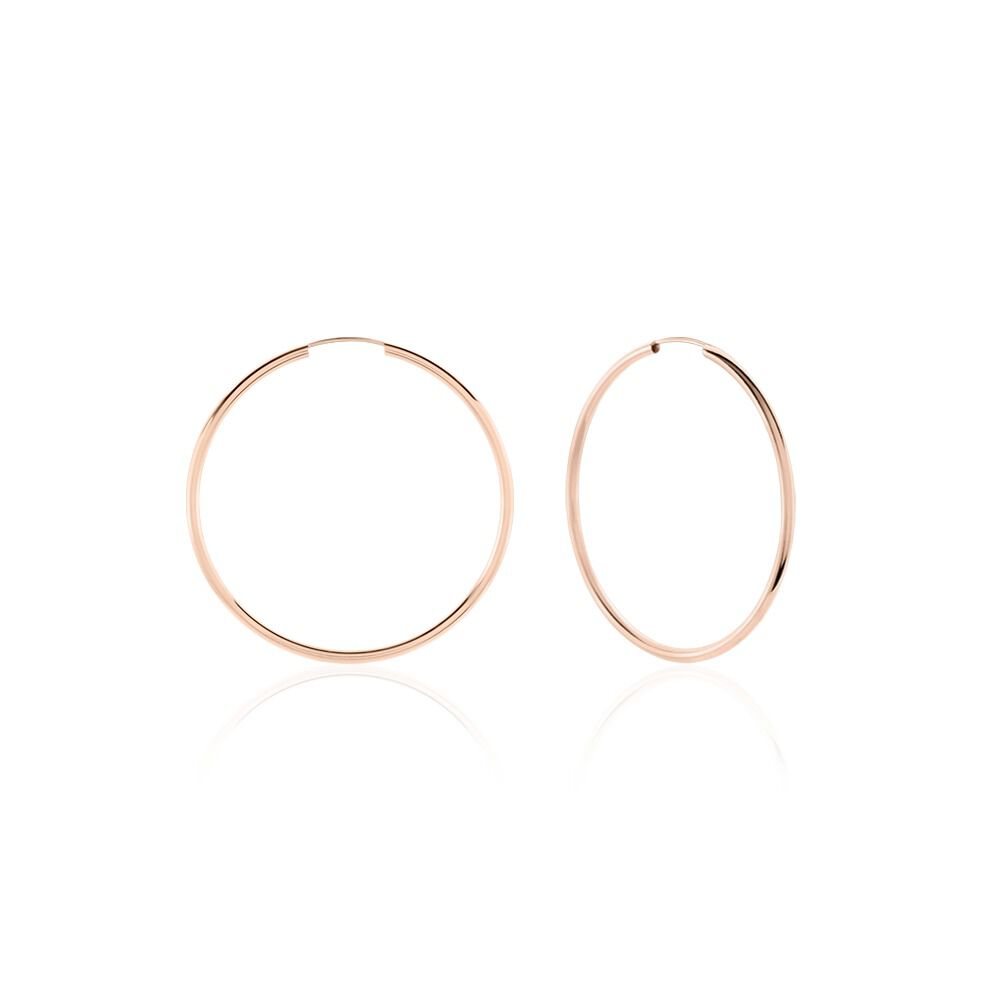 Cr&eacute;oles Valencina Or Rose - Cr&eacute;oles Femme | Marc Orian