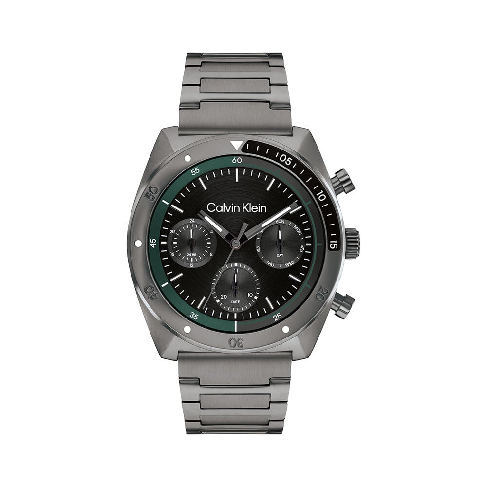 Montre Calvin Klein Ck Flex Multifonctions Noir - Montres &eacute;tanches Homme | Marc Orian