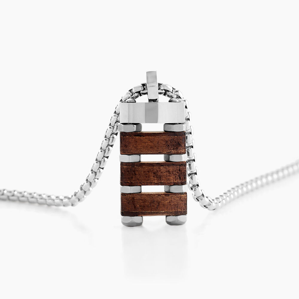 Collier Jourdan Homme Badi Acier Argente - Colliers Homme | Marc Orian
