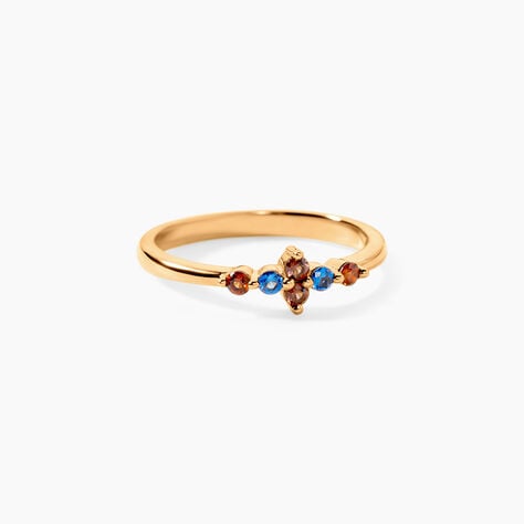 Bague Laeticia Plaqu&eacute; Or Dor&eacute; Pierres De Synth&egrave;ses - Bijoux fantaisie Femme | Marc Orian