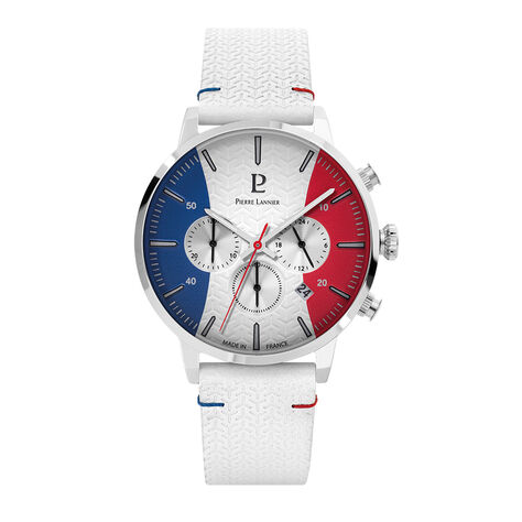 Montre Pierre Lannier Fraternite Tricolore - Montres &eacute;tanches Homme | Marc Orian