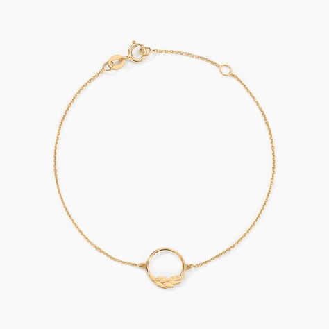Bracelet Foliel Or Jaune - Bracelets cha&icirc;nes Femme | Marc Orian