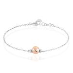 Bracelet Argent Bicolore Pelage - Bracelets fantaisie Femme | Marc Orian