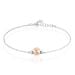 Bracelet Argent Bicolore Pelage - Bracelets chaînes Femme | Marc Orian