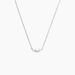Collier Mariko Argent Blanc Oxyde De Zirconium - Colliers avec pierres Femme | Marc Orian