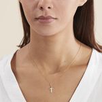 Pendentif Damian Croix Or Jaune - Pendentifs Famille | Marc Orian