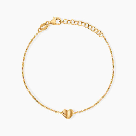 Bracelet Telia Argent Dor&eacute; A L'Or 750/1000 - Bracelets cha&icirc;nes Femme | Marc Orian