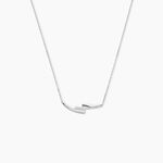 Collier Ainhoa Or Blanc Diamant - Colliers avec pierres Femme | Marc Orian