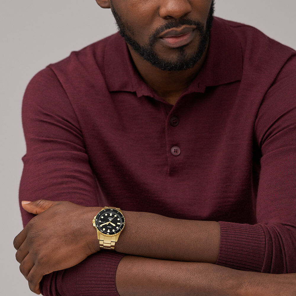 Montre Fossil Blue Dive Noir - Montres étanches Homme | Marc Orian
