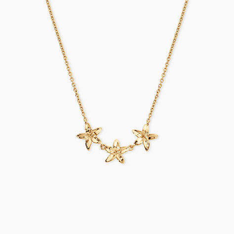 Collier Nine Argent Dor&eacute; A L'Or 750/1000 - Colliers ete Femme | Marc Orian
