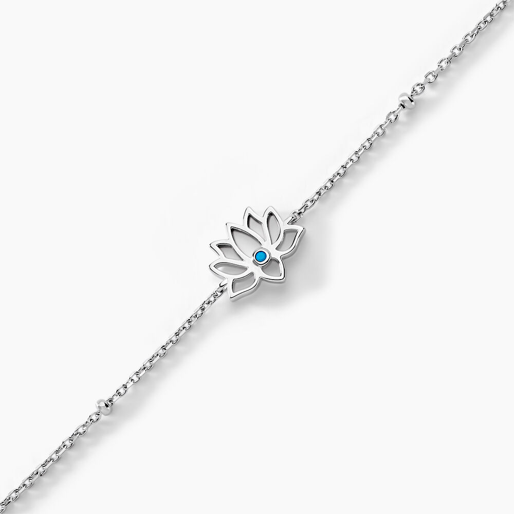 Bracelet Wisteria Argent Blanc Oxyde De Zirconium - Bracelets chaînes Femme | Marc Orian