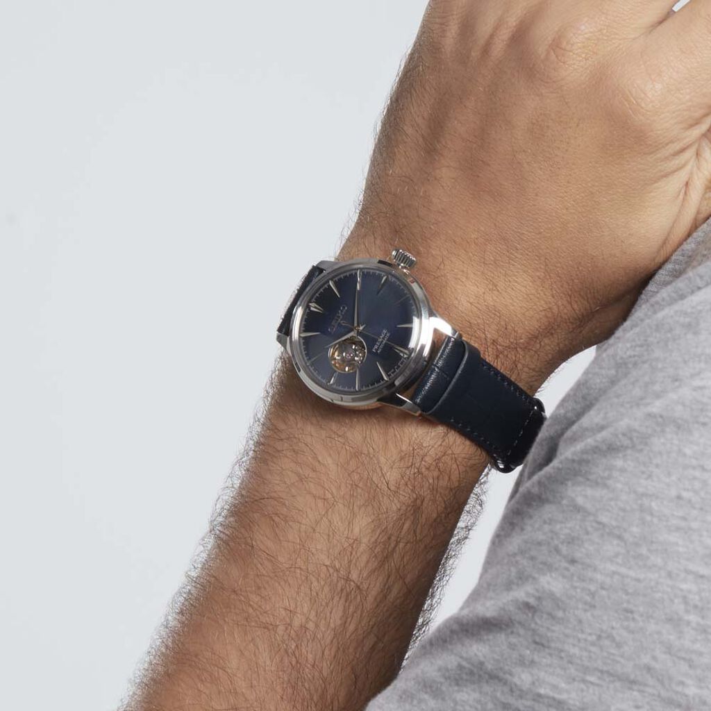 Montre Seiko Presage Bleu - Montres automatique Homme | Marc Orian