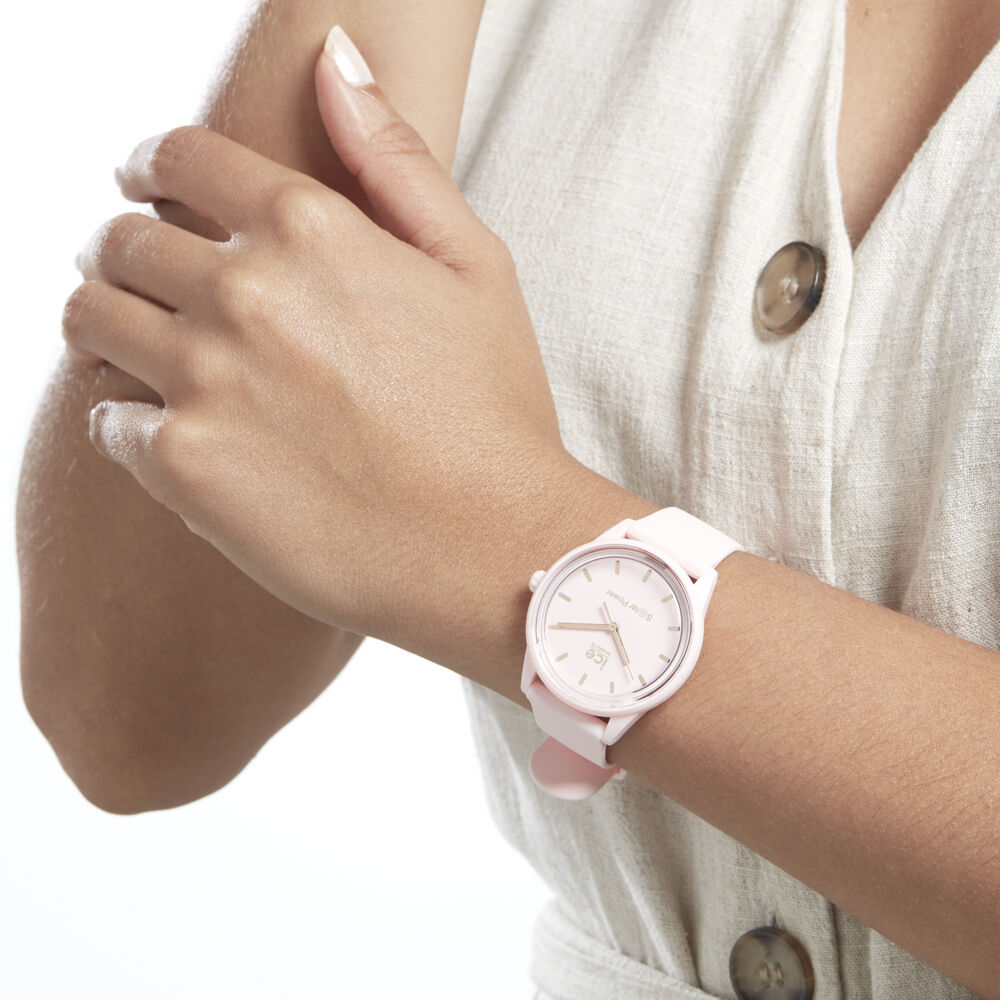 Montre Ice Watch Solar Power Rose - Montres étanches Femme | Marc Orian