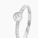 Bague Solitaire Mathylda Argent Blanc Oxyde De Zirconium - Solitaires Femme | Marc Orian
