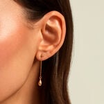 Boucles D'Oreilles Pendantes Maheva Plaqu&eacute; Or Jaune - Pendantes Femme | Marc Orian
