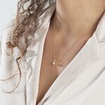 Collier Aphrodite Or Jaune Diamant Synthetique - Colliers avec pierres Femme | Marc Orian