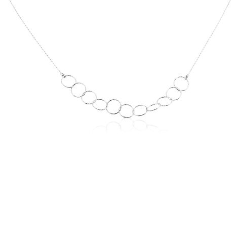 Collier Bulle Argent Blanc - Colliers fantaisie Femme | Marc Orian
